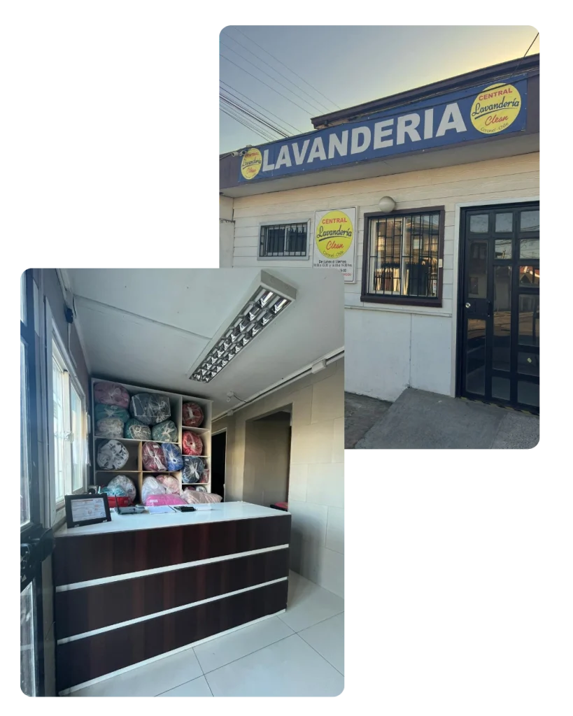 fachada lavanderia